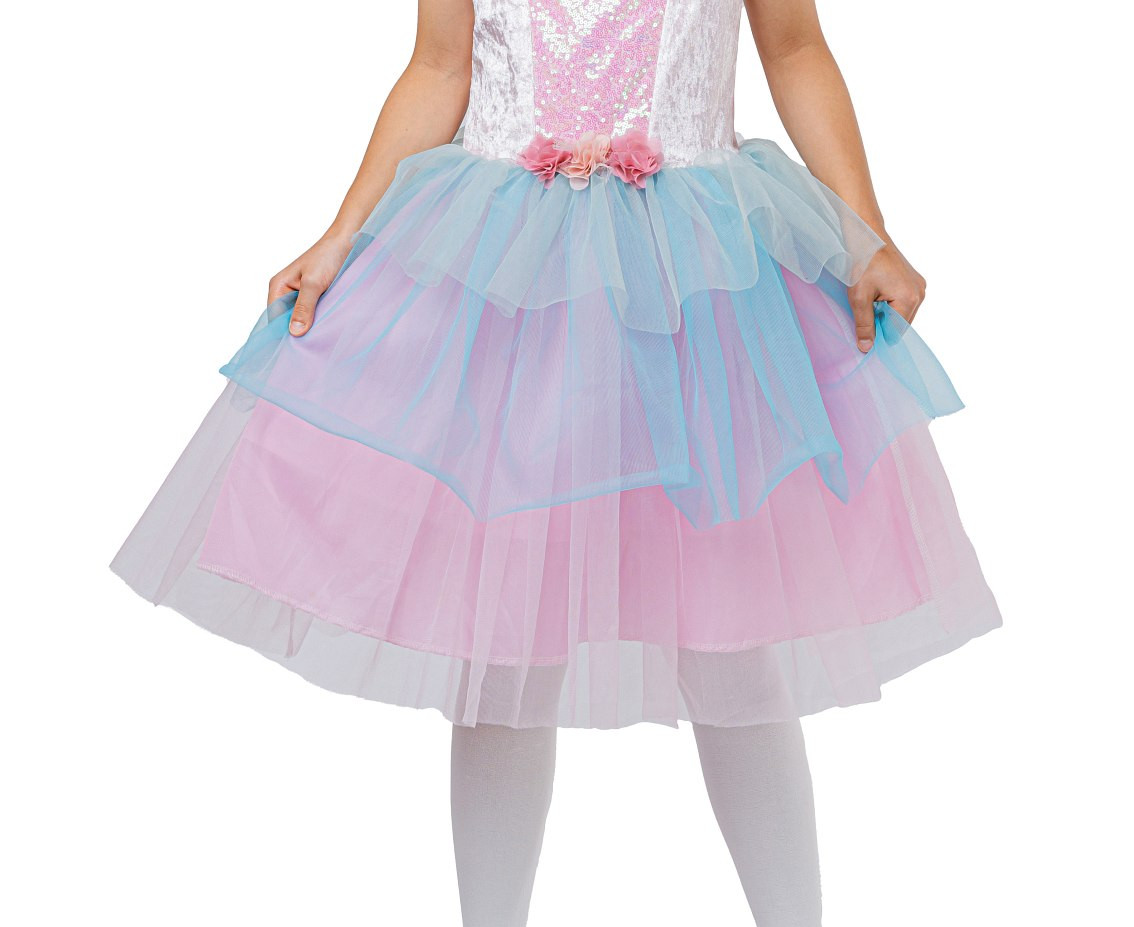Role play-set for kids Unicorn Princess (dress, hairband), size 110/120 cm